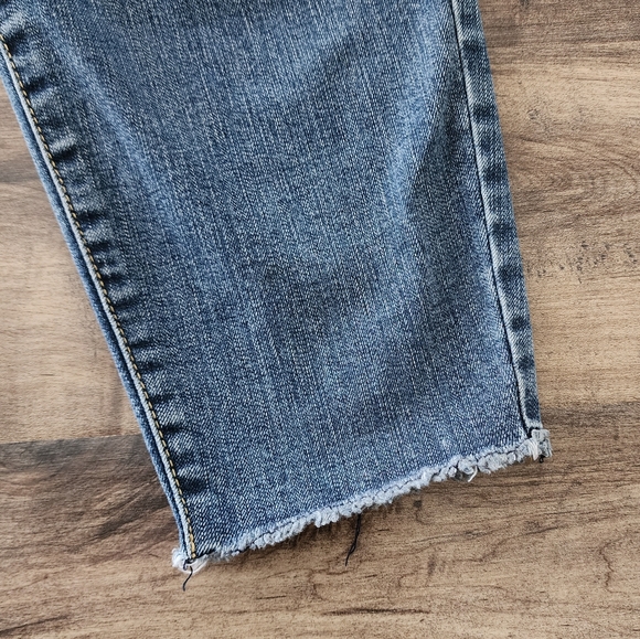 Jessica Simpson High Rise Skinny Ankle Blue Jeans Women's Size 14 - Picture 7 of 15